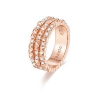 Anello Rosato Donna in Argento Zircone RZA016C - RZA016C